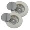 Flex Strainer Kitchen Sink Drain Strainer & Stopper Grey, 2PK DPFS1210-2 - alternate 1